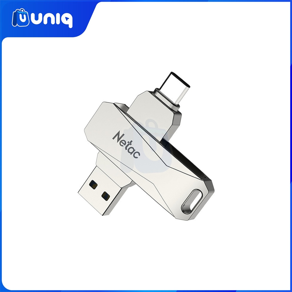 Netac U782C 32GB USB3.0 + Type-C Dual Flash Drive