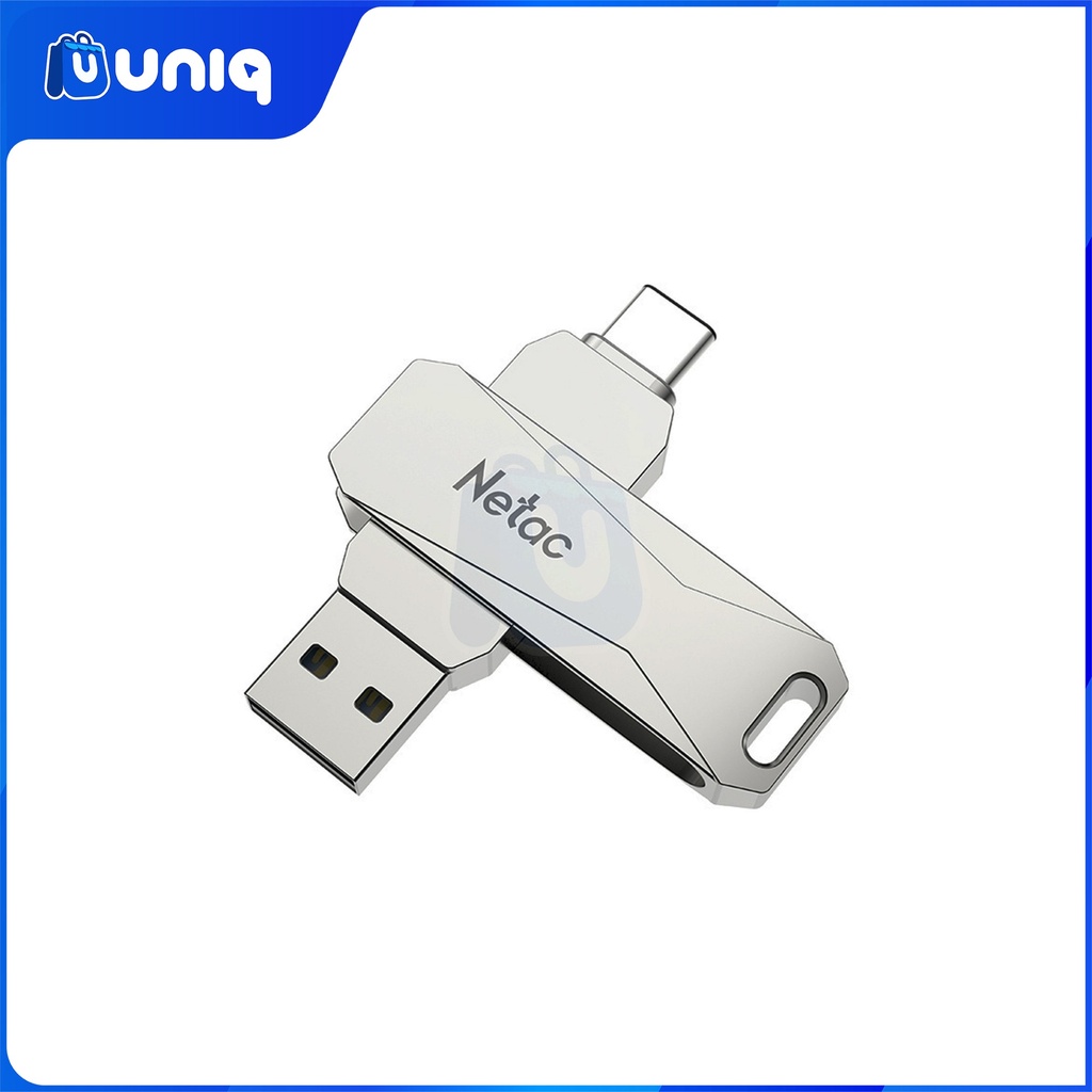 Netac U782C 32GB USB3.0 + Type-C Dual Flash Drive