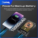 SALE!!! Promate LucidPack-10 10000mAh Transparent MagSafe Wireless Charging Power Bank (Black)
