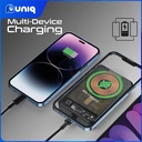 SALE!!! Promate LucidPack-10 10000mAh Transparent MagSafe Wireless Charging Power Bank (Black)