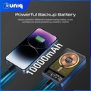 SALE!!! Promate LucidPack-10 10000mAh Transparent MagSafe Wireless Charging Power Bank (Blue)