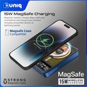 SALE!!! Promate LucidPack-10 10000mAh Transparent MagSafe Wireless Charging Power Bank (Blue)