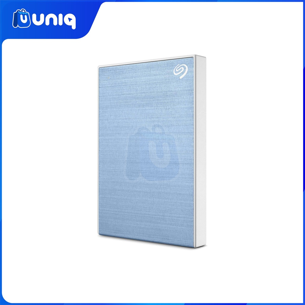 SALE!!! Seagate One Touch 2TB (Light Blue) Portable Hard Drive (STKY2000402) with FREE Seagate Pouch