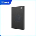 Seagate One Touch 1TB (Black) Portable Hard Drive (STKY1000400) with FREE Seagate Pouch