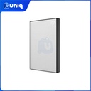 Seagate One Touch 1TB (Silver) Portable Hard Drive (STKY1000401) with FREE Seagate Pouch