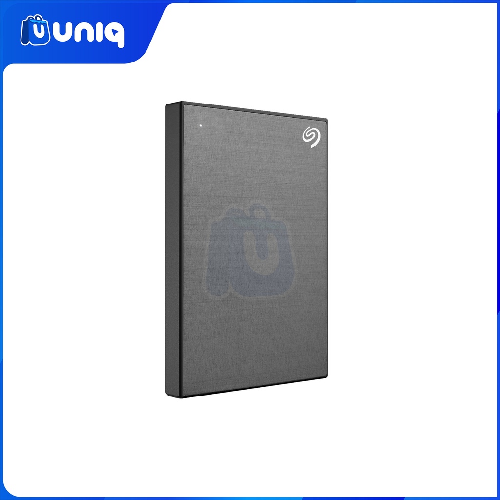 Seagate One Touch 1TB (Space Gray) Portable Hard Drive (STKY1000404) with FREE Seagate Pouch
