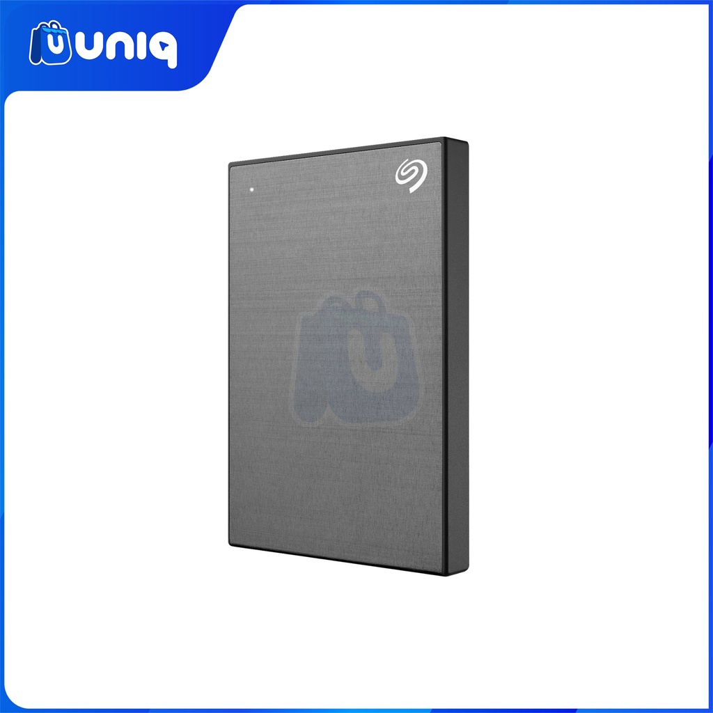Seagate One Touch 1TB (Space Gray) Portable Hard Drive (STKY1000404) with FREE Seagate Pouch
