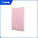 Seagate One Touch 2TB (Rose Gold) Portable Hard Drive (STKY2000405) with FREE Seagate Pouch