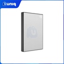 Seagate One Touch 2TB (Silver) Portable Hard Drive (STKY2000401) with FREE Seagate Pouch