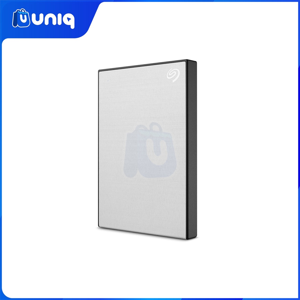 Seagate One Touch 2TB (Silver) Portable Hard Drive (STKY2000401) with FREE Seagate Pouch