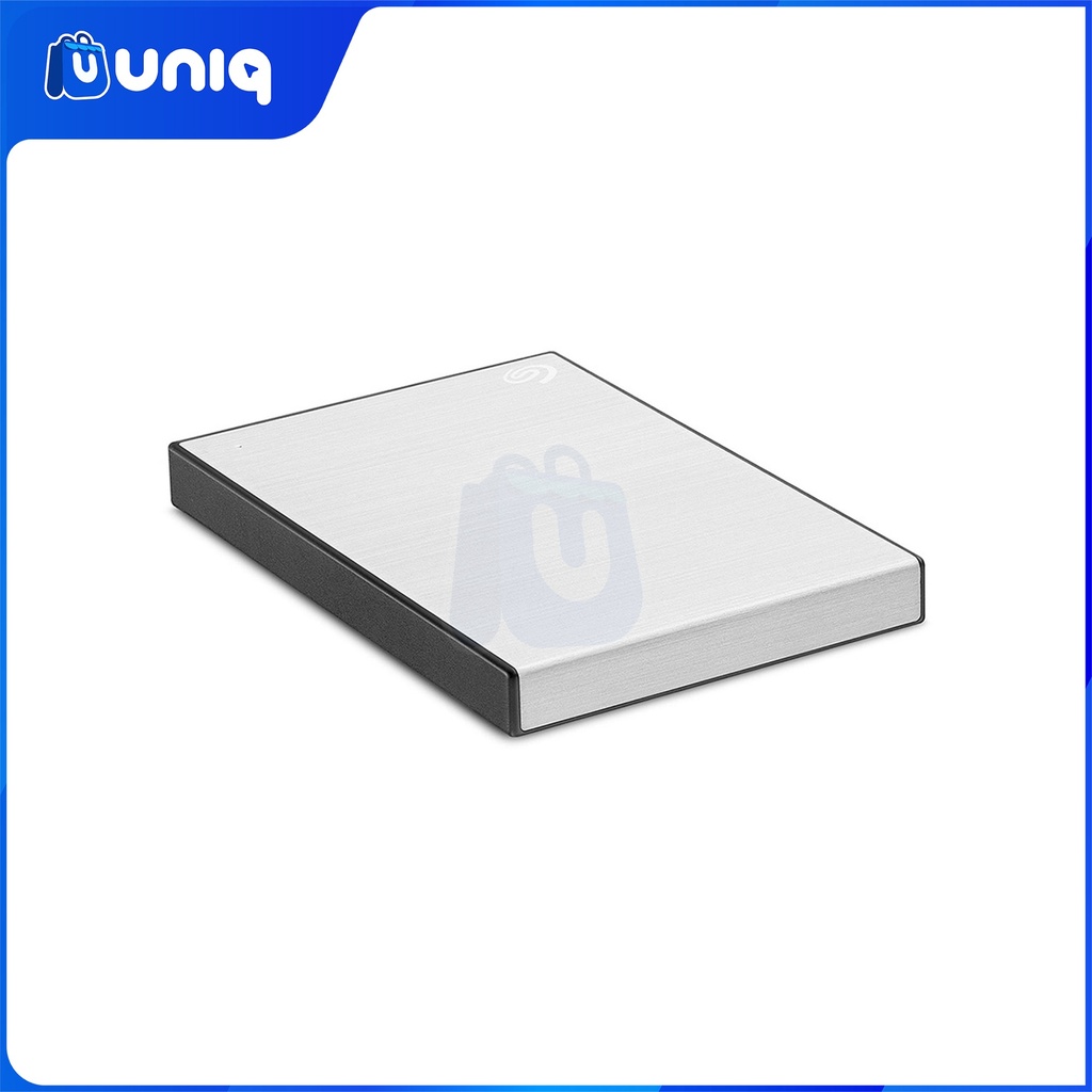 Seagate One Touch 2TB (Silver) Portable Hard Drive (STKY2000401) with FREE Seagate Pouch