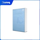 Seagate One Touch 4TB (Light Blue) Portable Hard Drive (STKZ4000402) with and FREE Seagate Pouch
