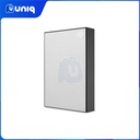 Seagate One Touch 5TB (Silver) Portable Hard Drive (STKZ5000401) with FREE Seagate Pouch