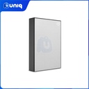 Seagate One Touch 5TB (Silver) Portable Hard Drive (STKZ5000401) with FREE Seagate Pouch