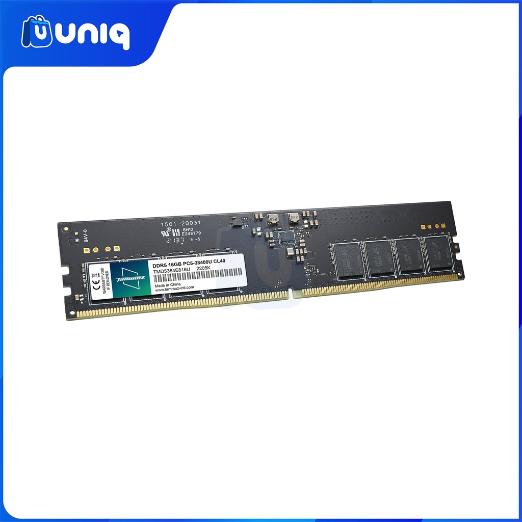 SALE!!! Tammuz PC5-38400U 16GB U-DIMM DDR5 4800MHz CL40 Memory Module