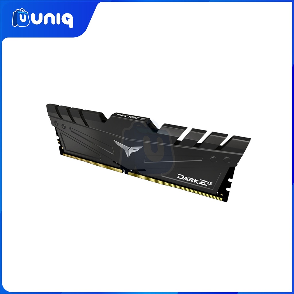 Team Elite DARK Za 16GB (2X8GB) BLACK DDR4 3200MHZ Desktop Memory
