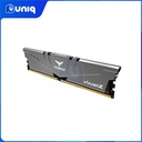 Team Elite T-Force Vulcan Z 16GB (2X8GB) DDR4 3200MHZ Desktop Memory Module (Gray)