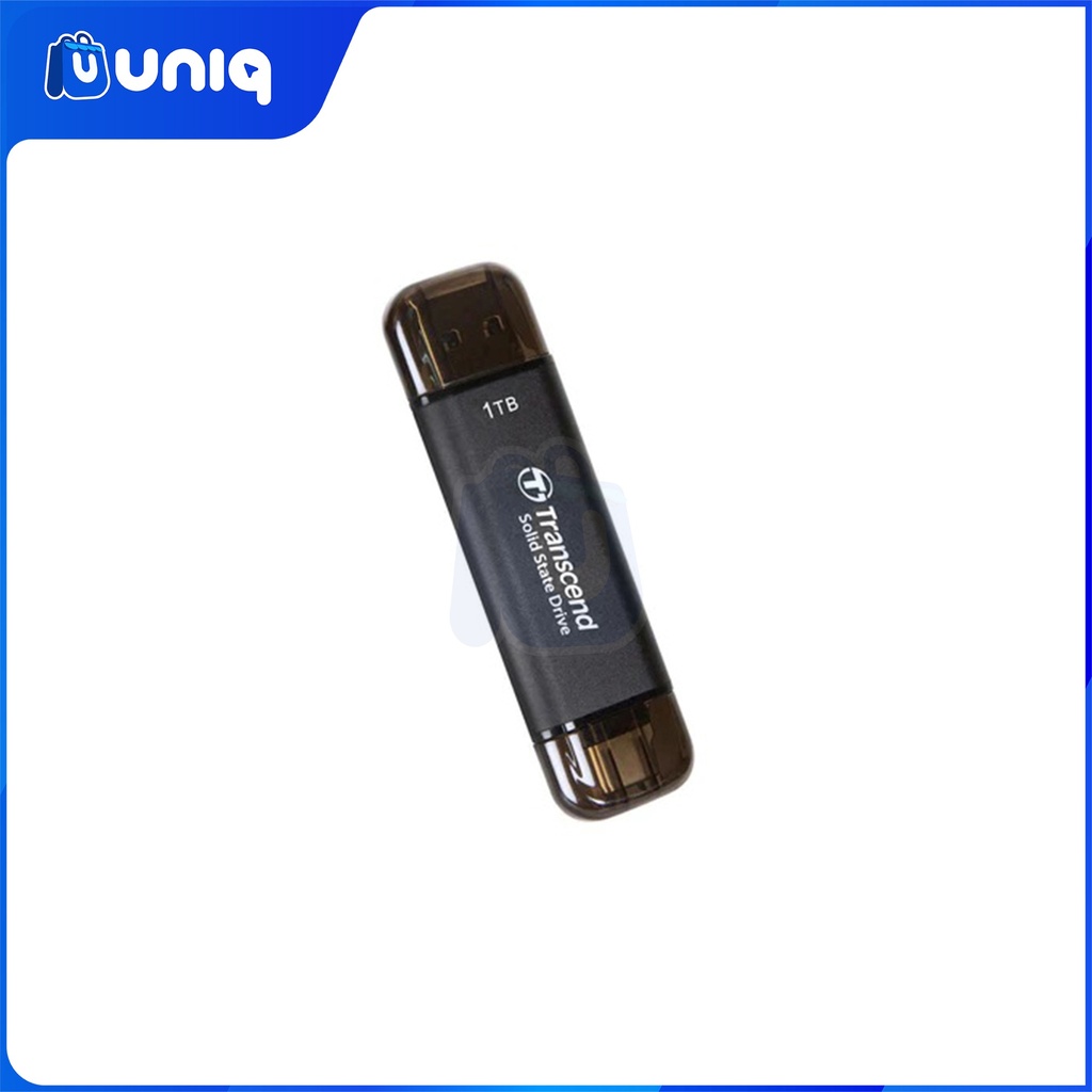 Transcend ESD310C/S/P 1TB Dual USB Portable SSD (TS1TESD310C/S/P) ~Choose your color