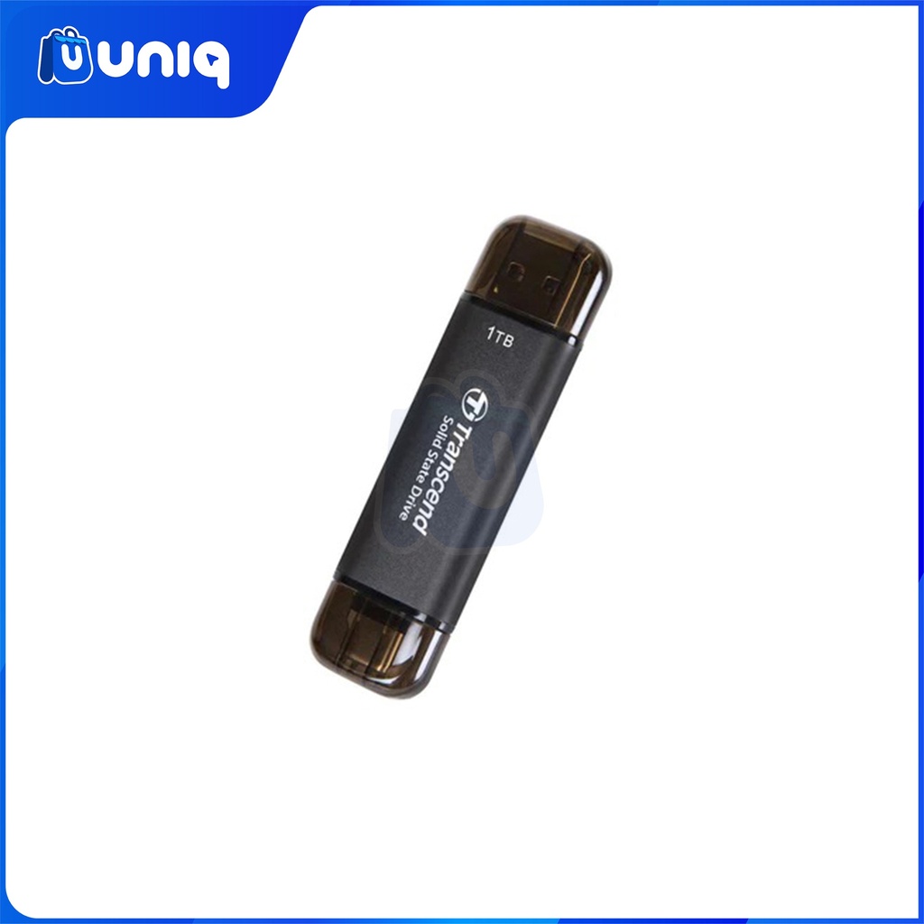 Transcend ESD310C/S/P 2TB Dual USB Portable SSD (TS2TESD310C/S/P) ~Choose your color