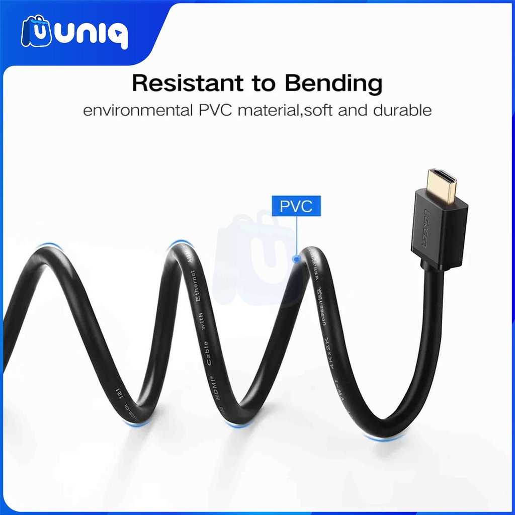 UGREEN 10107 HDMI Cable 2m (Black)