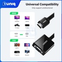 UGREEN 40248 HDMI to VGA Converter 25cm (Black)