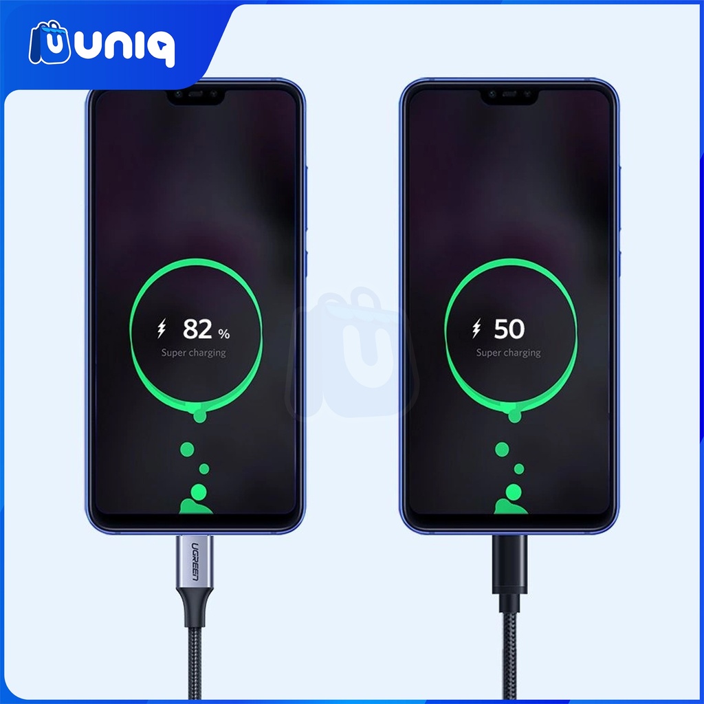 UGREEN 60125 USB-A to USB-C Cable 0.5m (Black)