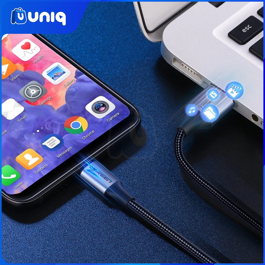 UGREEN 60125 USB-A to USB-C Cable 0.5m (Black)