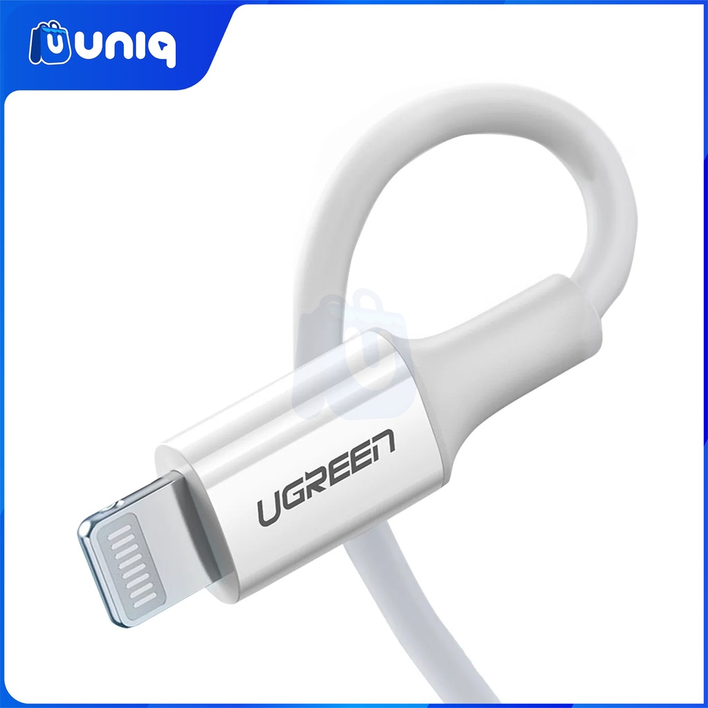 UGREEN 10493 USB-C to Lightning Cable 1m (White)