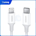 UGREEN 10493 USB-C to Lightning Cable 1m (White)