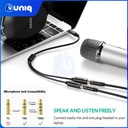 UGREEN 30620 3.5mm Male to 2 Female Audio Cable (Black)