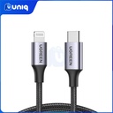 UGREEN 60759 USB-C to Lightning Cable Aluminum 1m