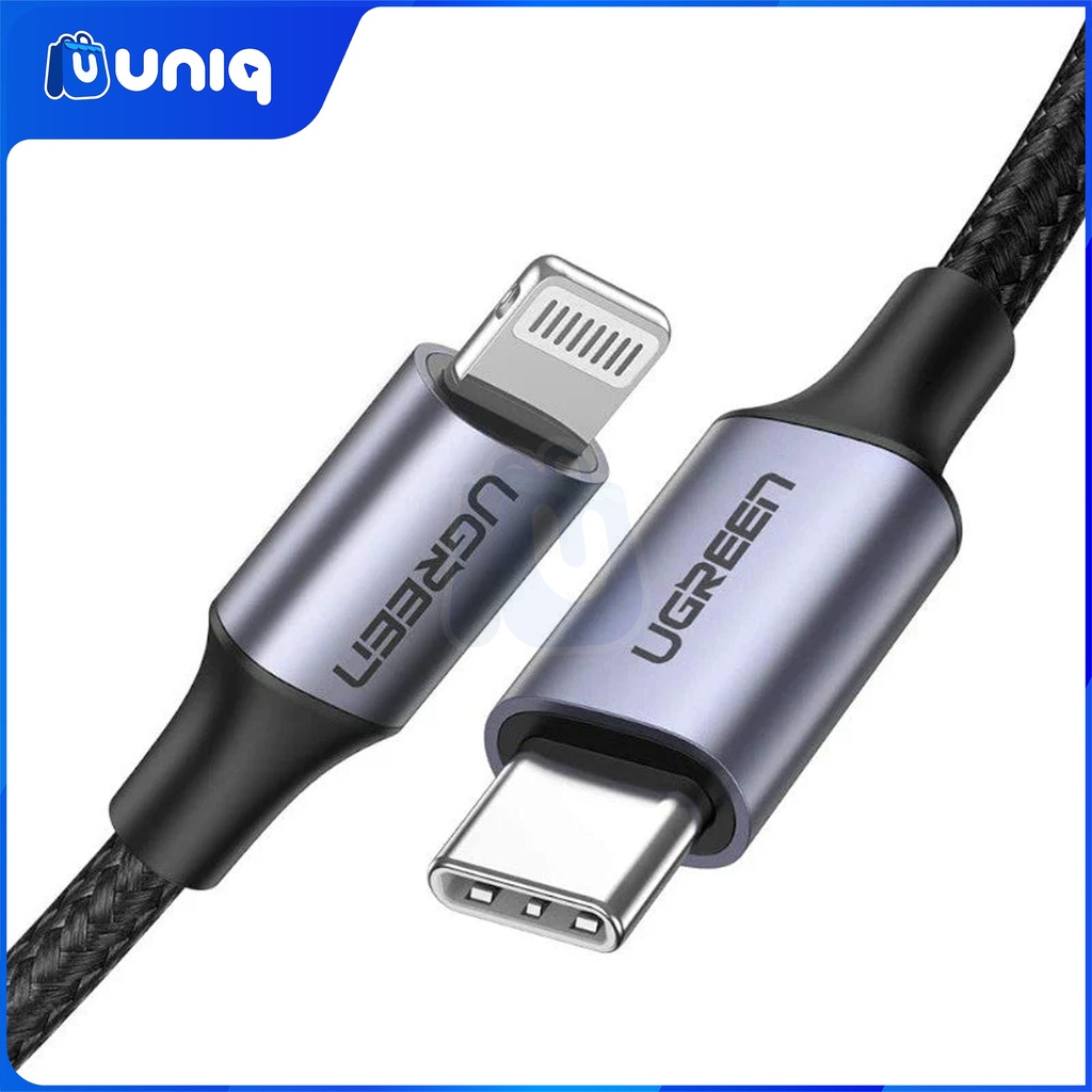 UGREEN 60759 USB-C to Lightning Cable Aluminum 1m