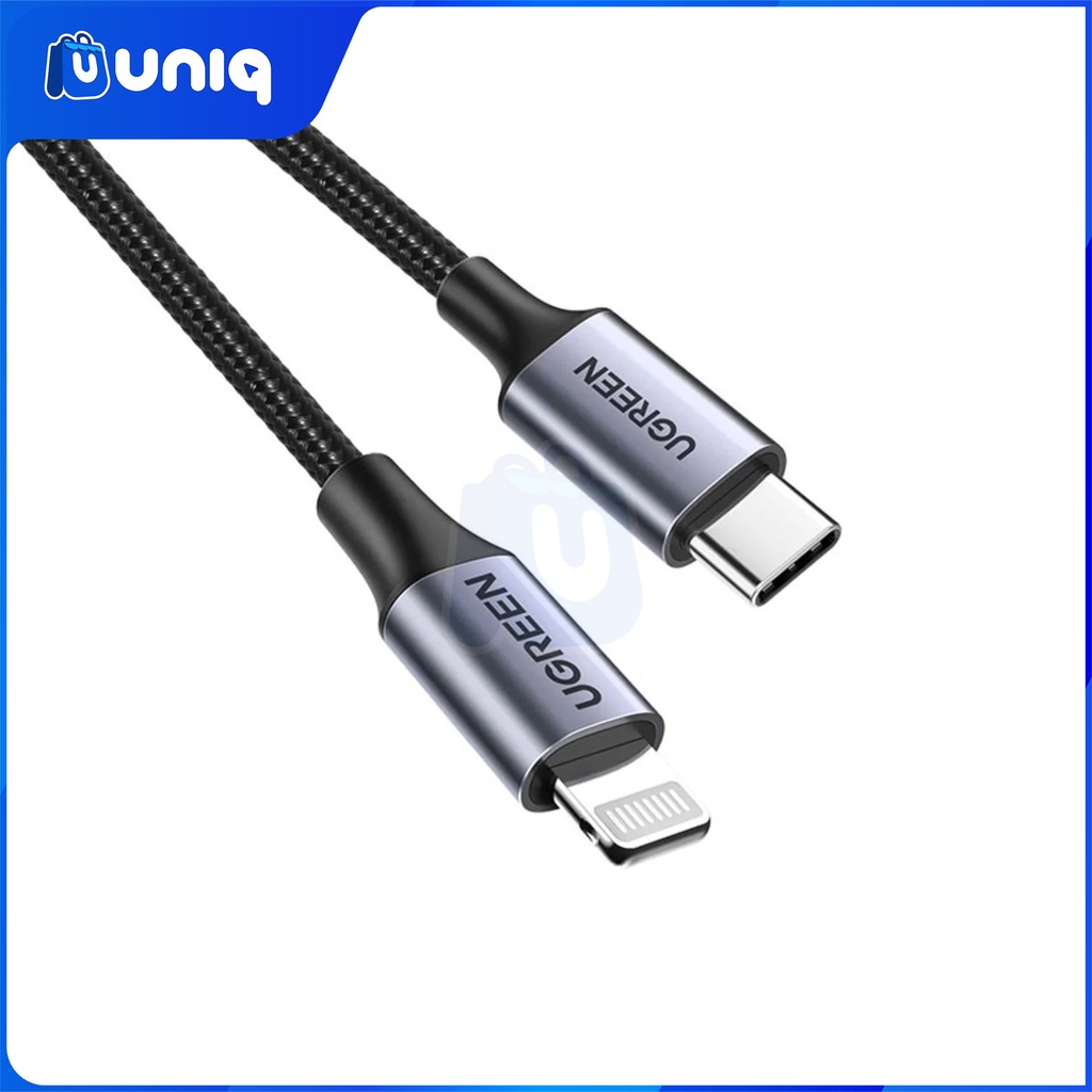 UGREEN 60759 USB-C to Lightning Cable Aluminum 1m