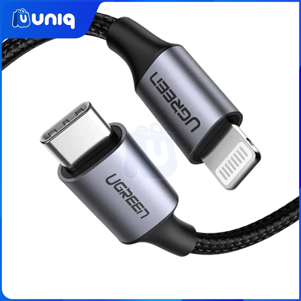 UGREEN 60759 USB-C to Lightning Cable Aluminum 1m