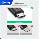 UGREEN 10396 Micro USB Male to USB-A Female Cable OTG Adapter Cable 15cm