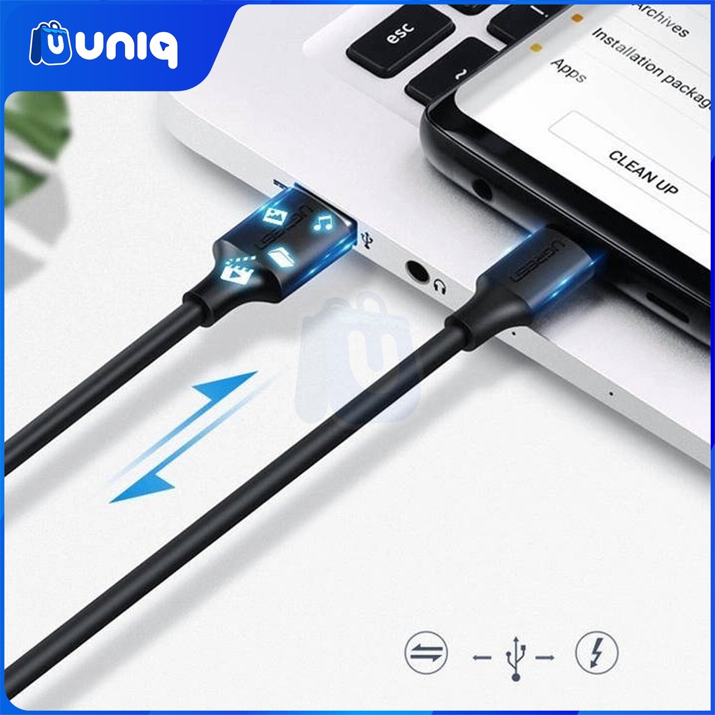 UGREEN 60118 USB-A to USB-C Cable 2m (Black)