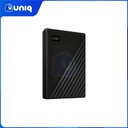 WD My Passport 1TB (Black) Portable Hard Drive with FREE WD Soft Pouch