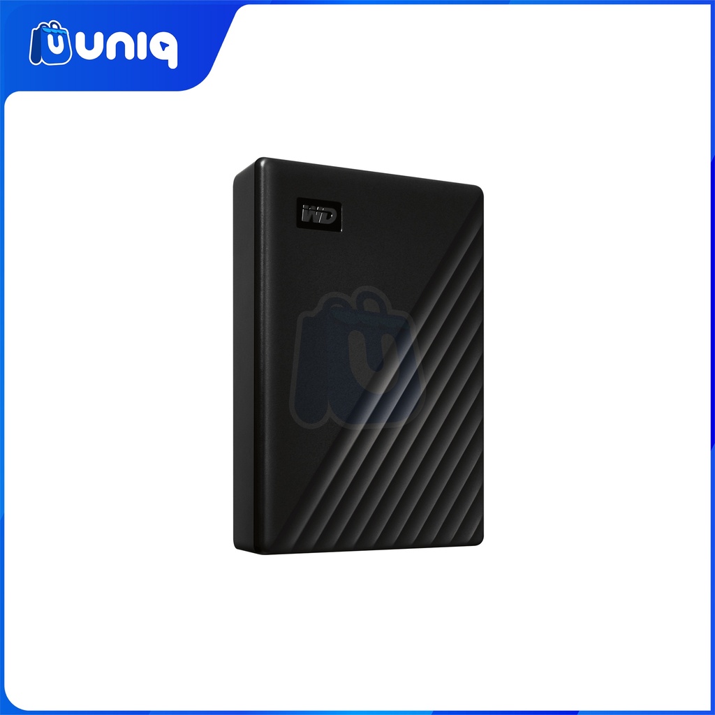 WD My Passport 5TB (Black) Portable Hard Drive with FREE WD Hard Case