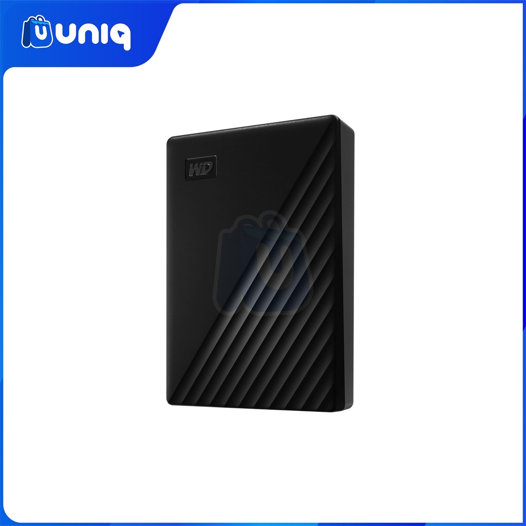 WD My Passport 5TB (Black) Portable Hard Drive with FREE WD Hard Case