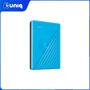WD My Passport 1TB (Blue) Portable Hard Drive with FREE WD Soft Pouch