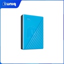 WD My Passport 4TB (Blue) Portable Hard Drive with FREE WD Hard Case