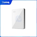 WD My Passport 4TB (White) Portable Hard Drive with FREE WD Hard Case