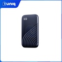 WD My Passport SSD 500GB (Blue) External SSD (WDBAGF5000ABL-WESN) with FREE WD Pouch
