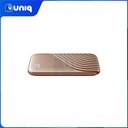 WD My Passport SSD 1TB (Gold) External SSD (WDBAGF0010BGD-WESN) with FREE WD Pouch