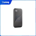 WD My Passport SSD 500GB (Gray) External SSD (WDBAGF5000AGY-WESN) with FREE WD Pouch