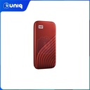 WD My Passport SSD 1TB (Red) External SSD (WDBAGF0010BRD-WESN) with FREE WD Pouch