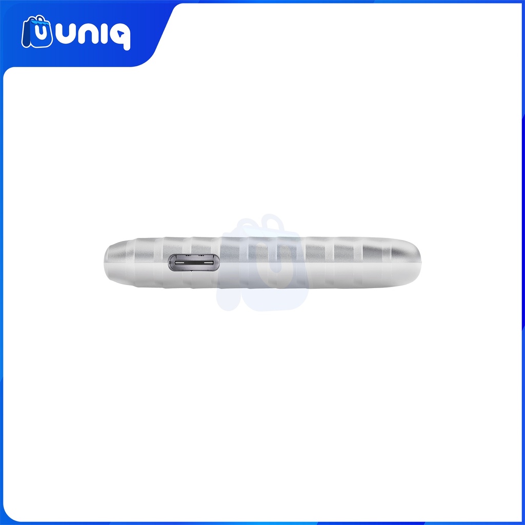 WD My Passport SSD 2TB (Silver) External SSD (WDBAGF0020BGY-WESN) with FREE WD Pouch