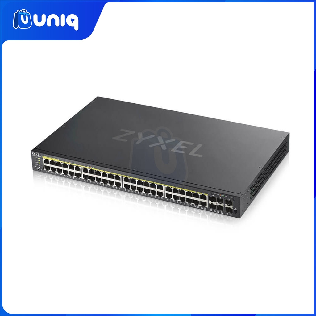 Zyxel GS1920-48HPv2 48-Port GbE Smart Managed PoE Switch