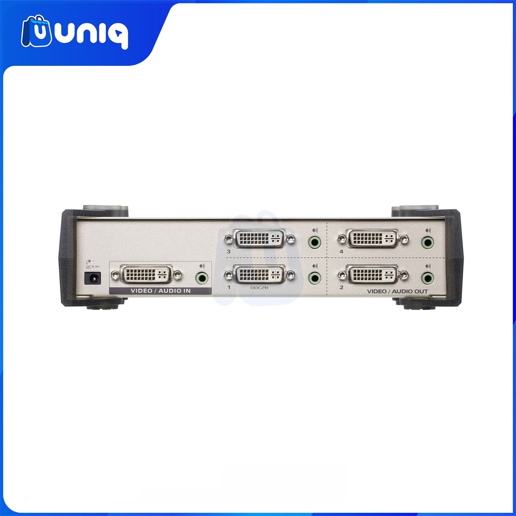 SALE!!! ATEN VS164 4-Port Video Splitter DVI/Audio Splitter