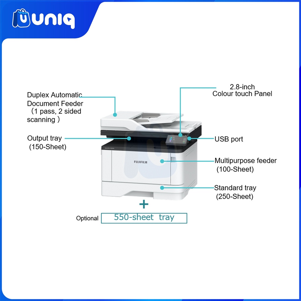 Fuji Xerox ApeosPort 4020SD A4 Monochrome Multifunction Printer